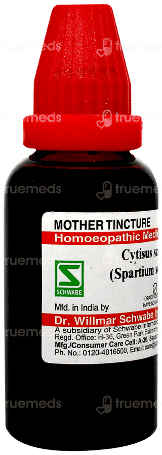 Dr Willmar Schwabe Spartium Scoparium Q Mother Tincture 30ml